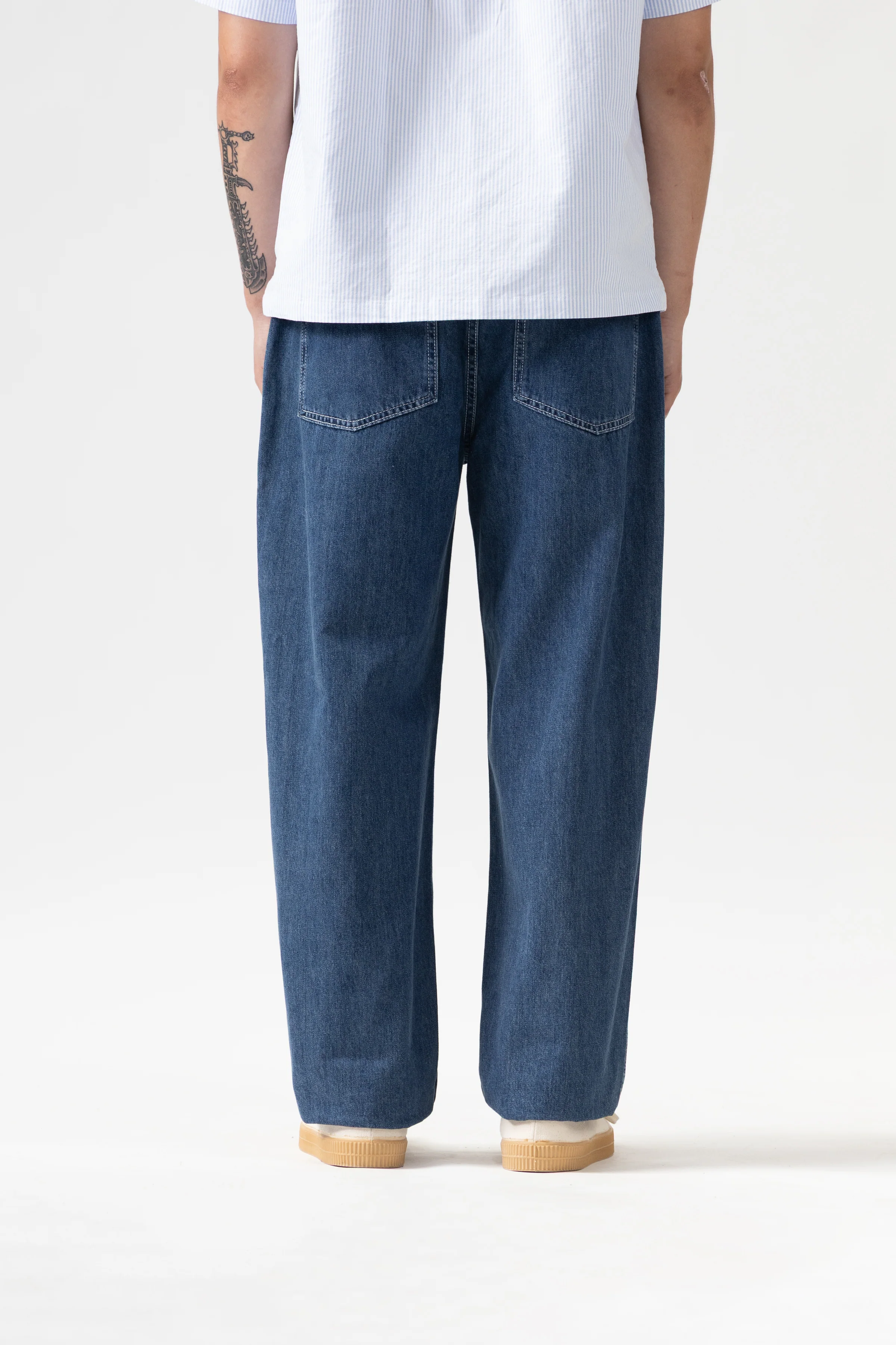 Blacksmith - Denim Fatigue Pants - Indigo - Image 4