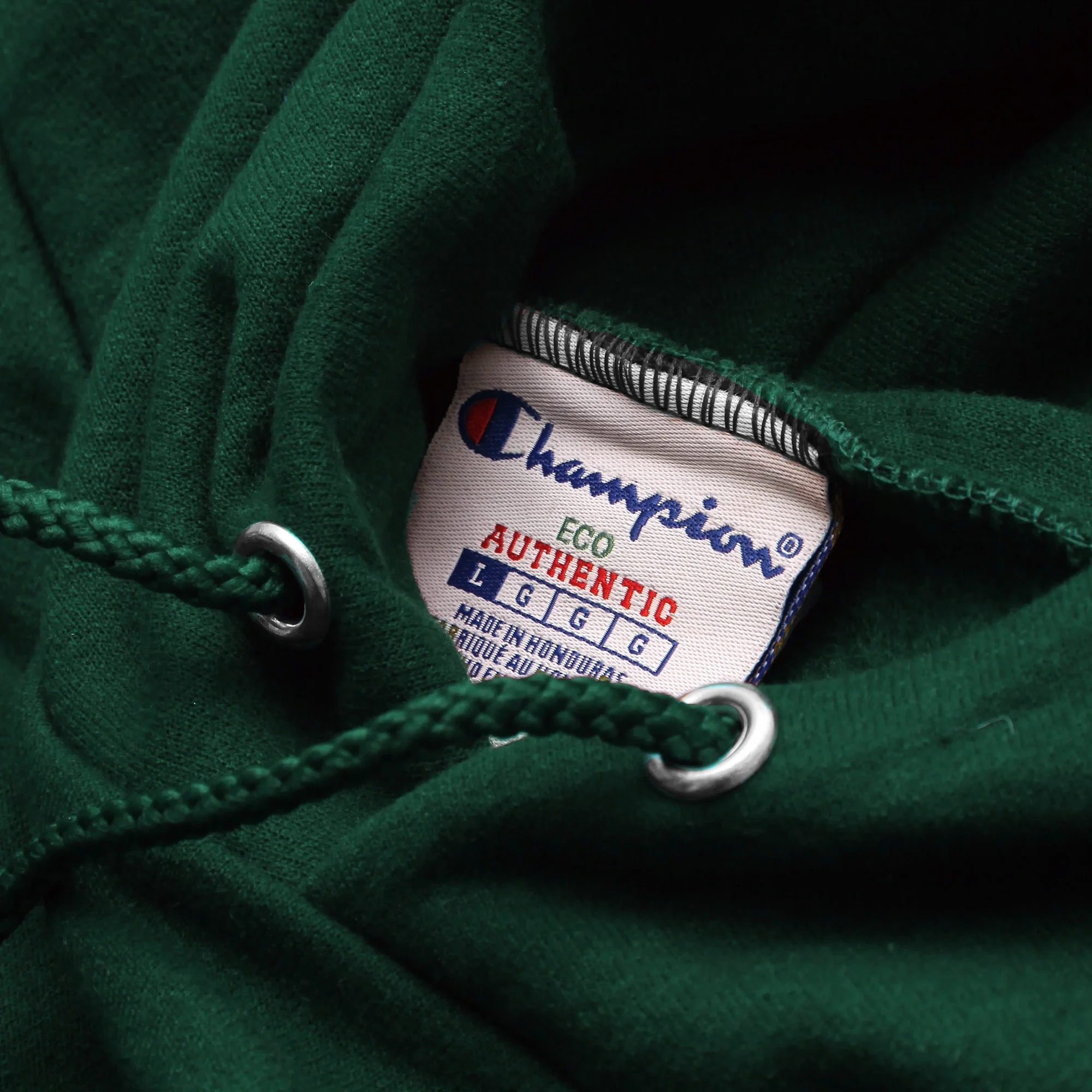 Champion - 9oz Hoodie - Forest Green - Image 3
