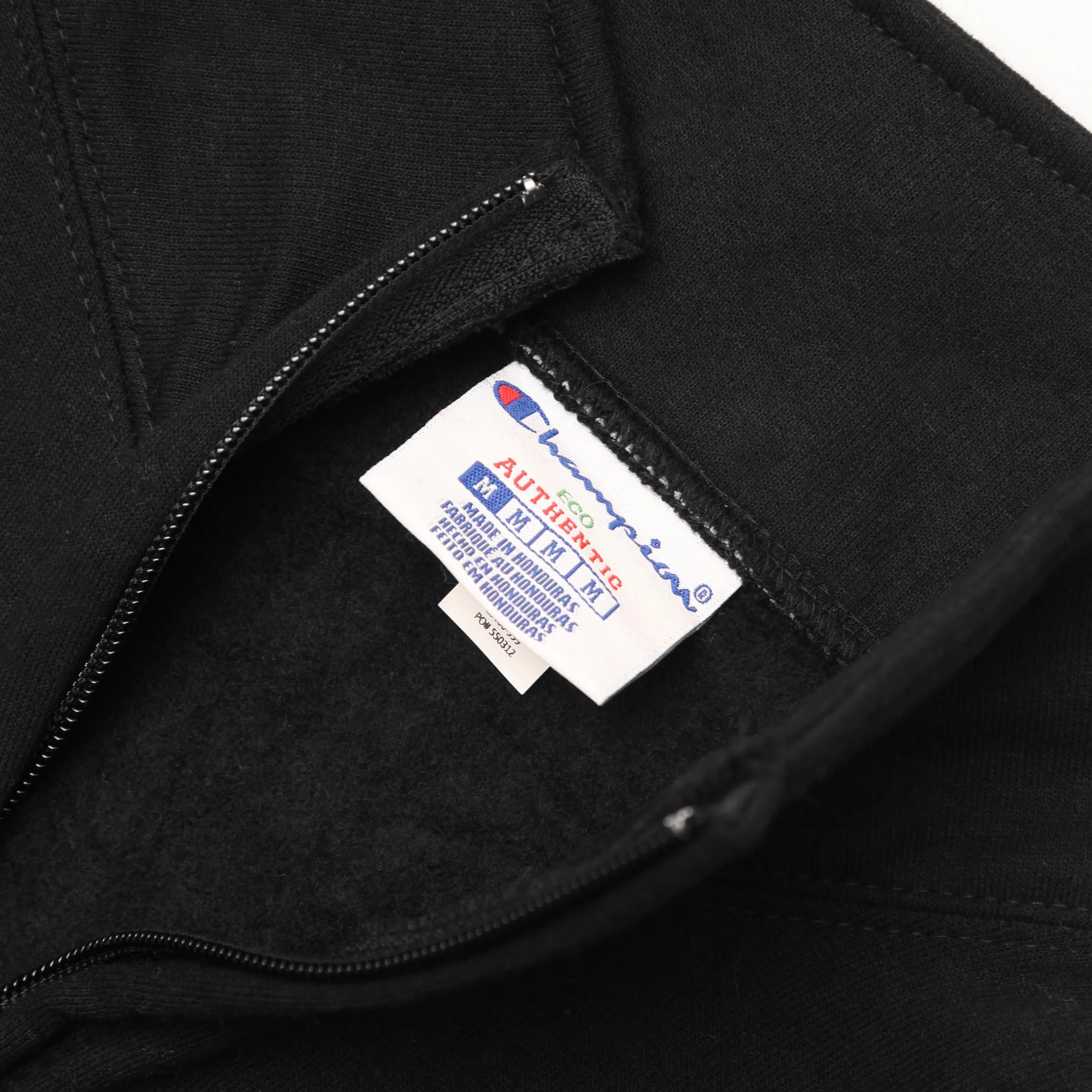 Champion - 9oz Quarter Zip - Black - Image 3