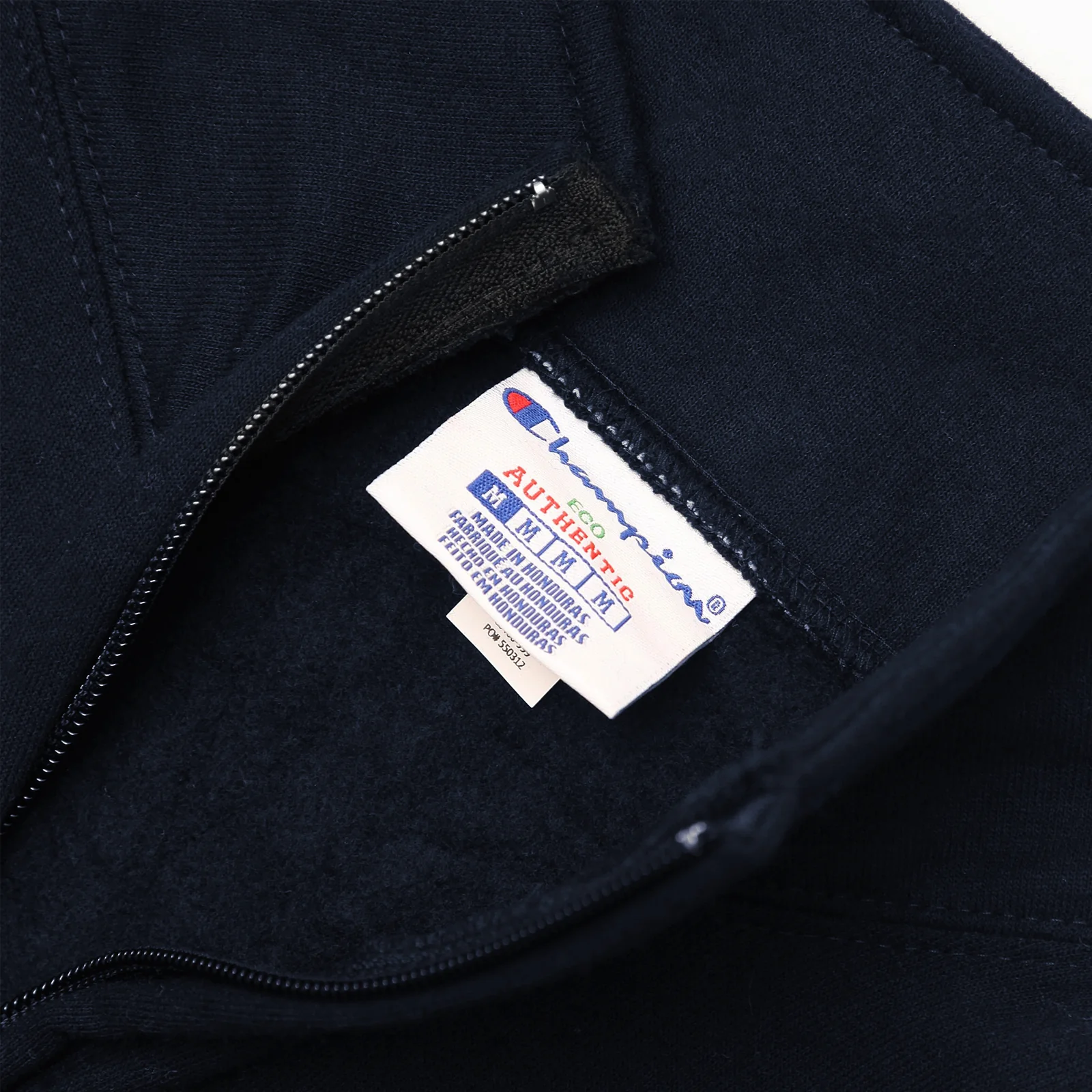 Champion - 9oz Quarter Zip - Navy - Image 3