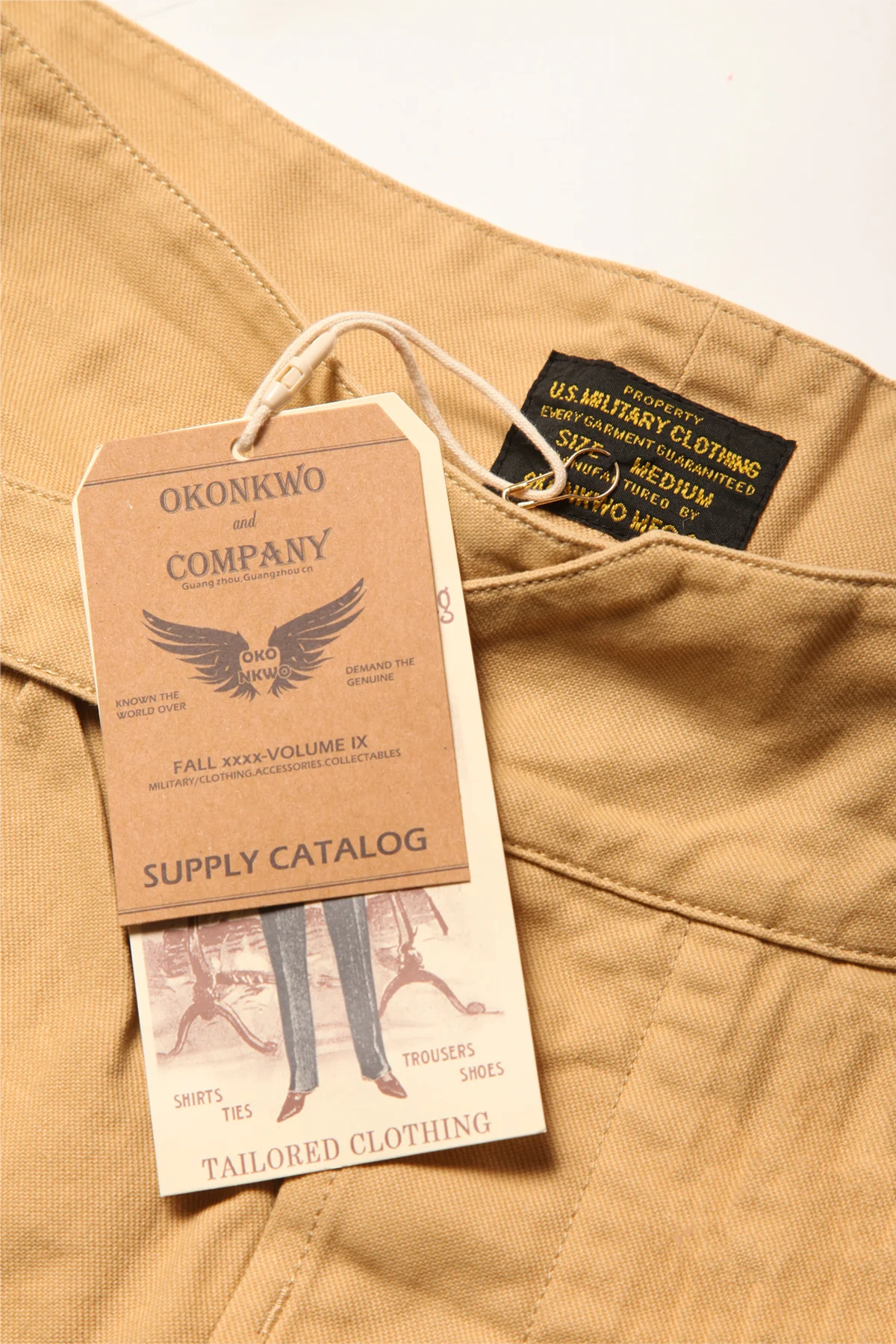Okonkwo MFG - Gurkha Pants - Tan - Image 3