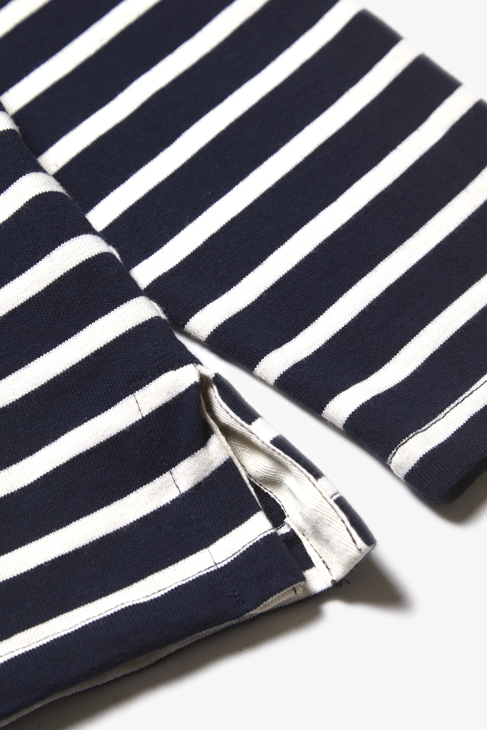 Outstanding & Co. - Boatneck Breton Stripe Top - Navy - Image 3
