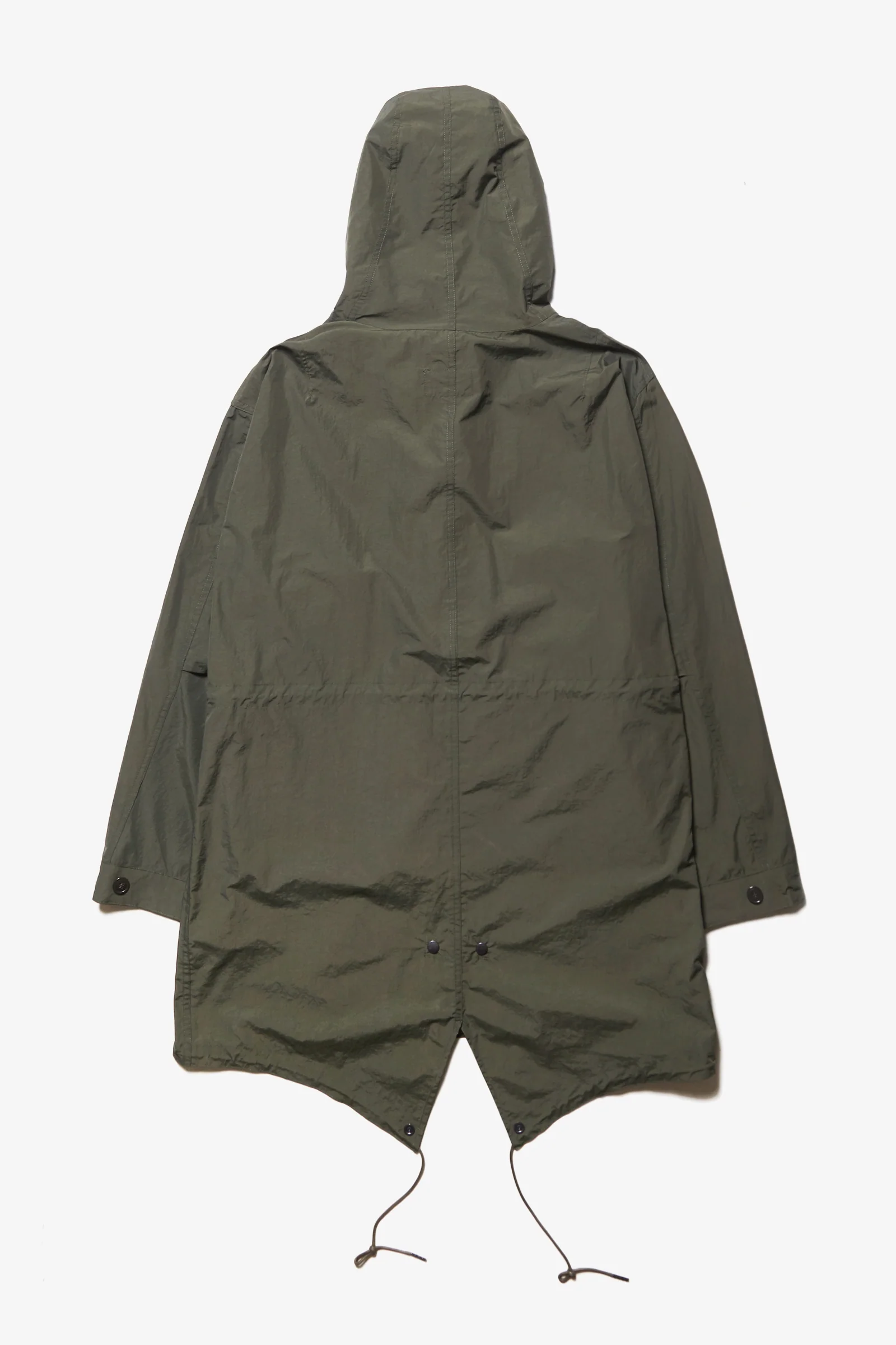 Outstanding & Co. - Nylon Fishtail Parka - Olive - Image 8