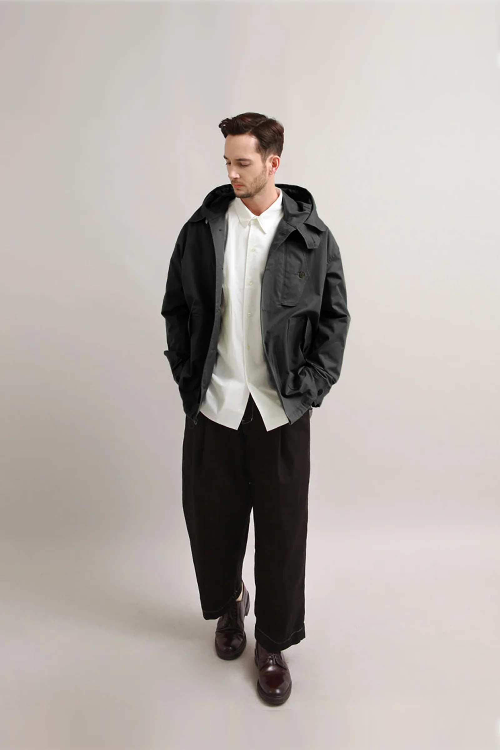 Outstanding & Co. - RAF Short Hooded Parka - Black - Image 3