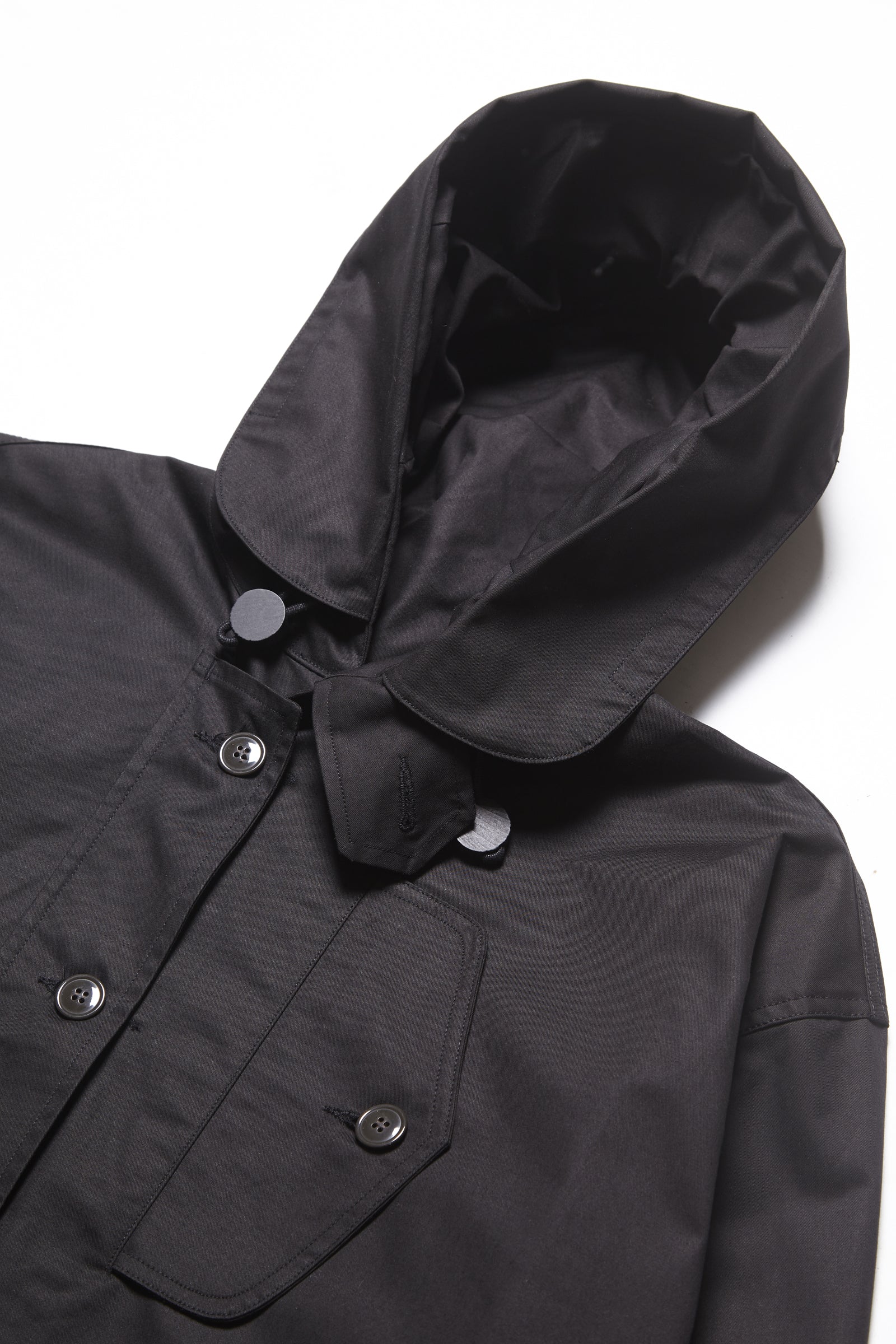 Outstanding & Co. - RAF Short Hooded Parka - Black - Image 4