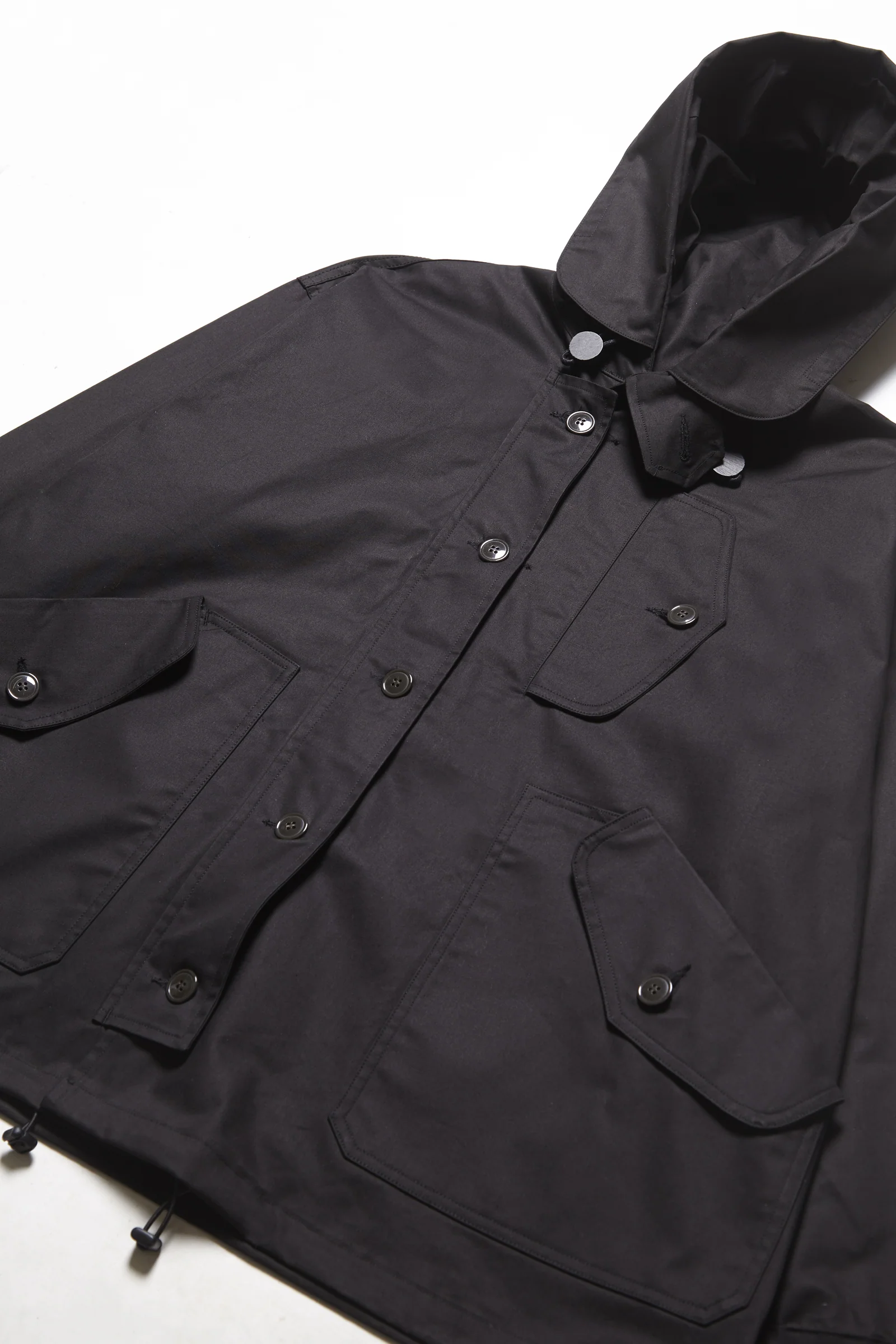 Outstanding & Co. - RAF Short Hooded Parka - Black - Image 6