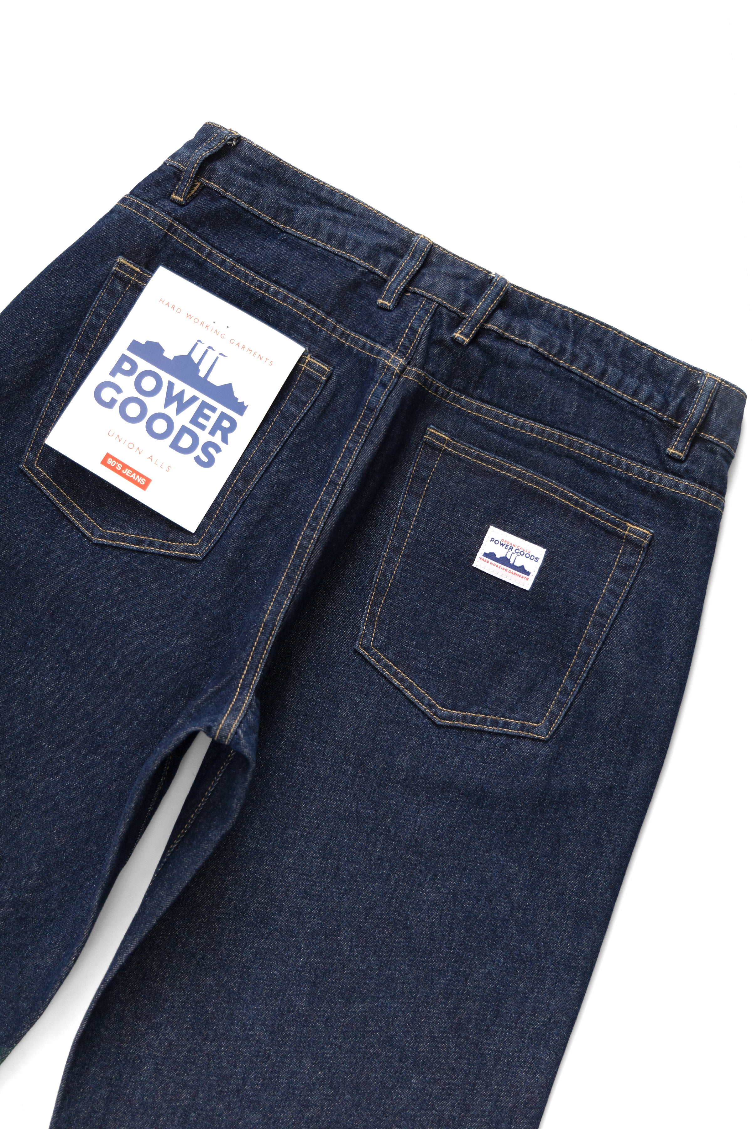 Power Goods - 90's Jeans - Indigo - Image 4