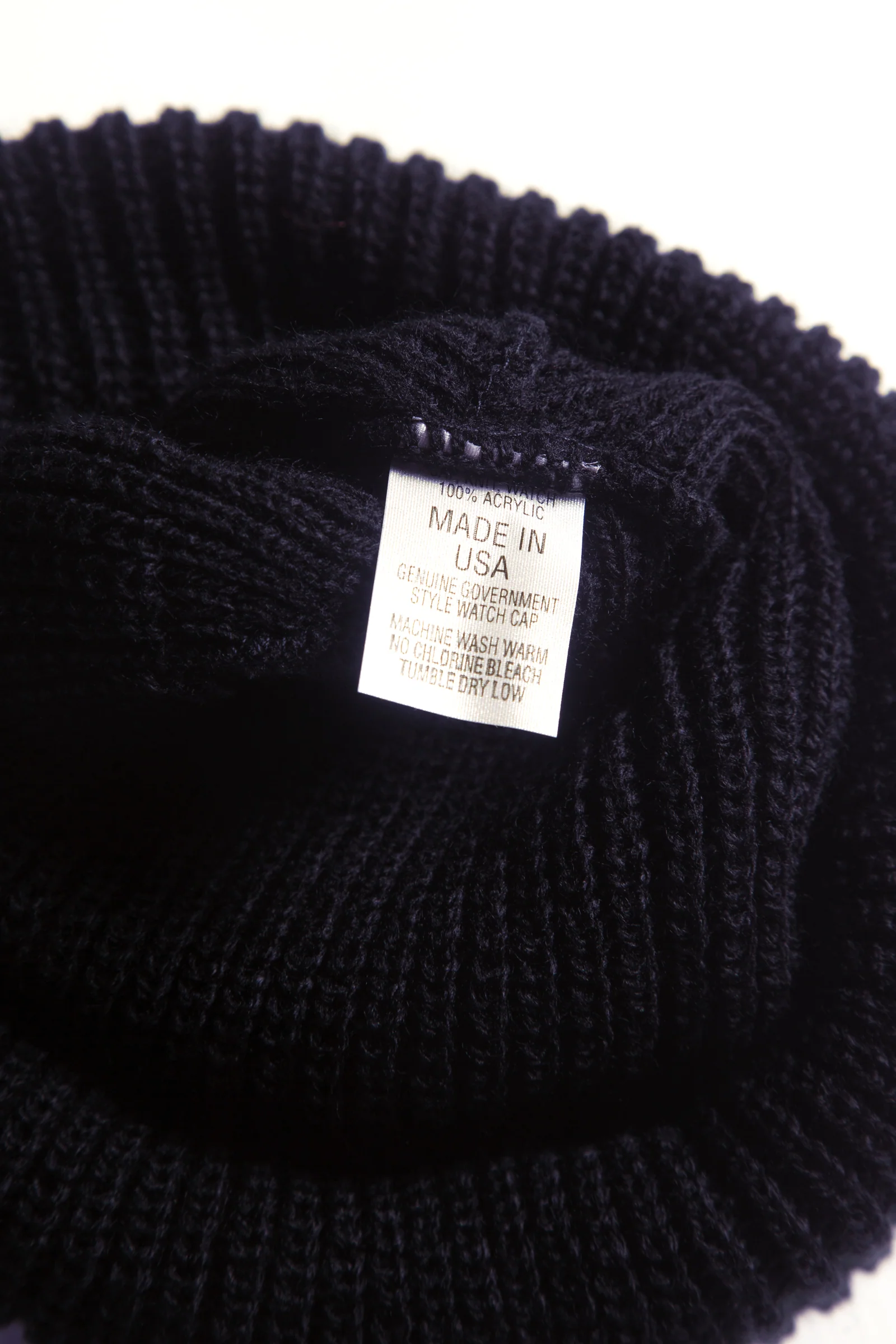 Power Goods - Watch Cap Beanie - Dark Navy - Image 3