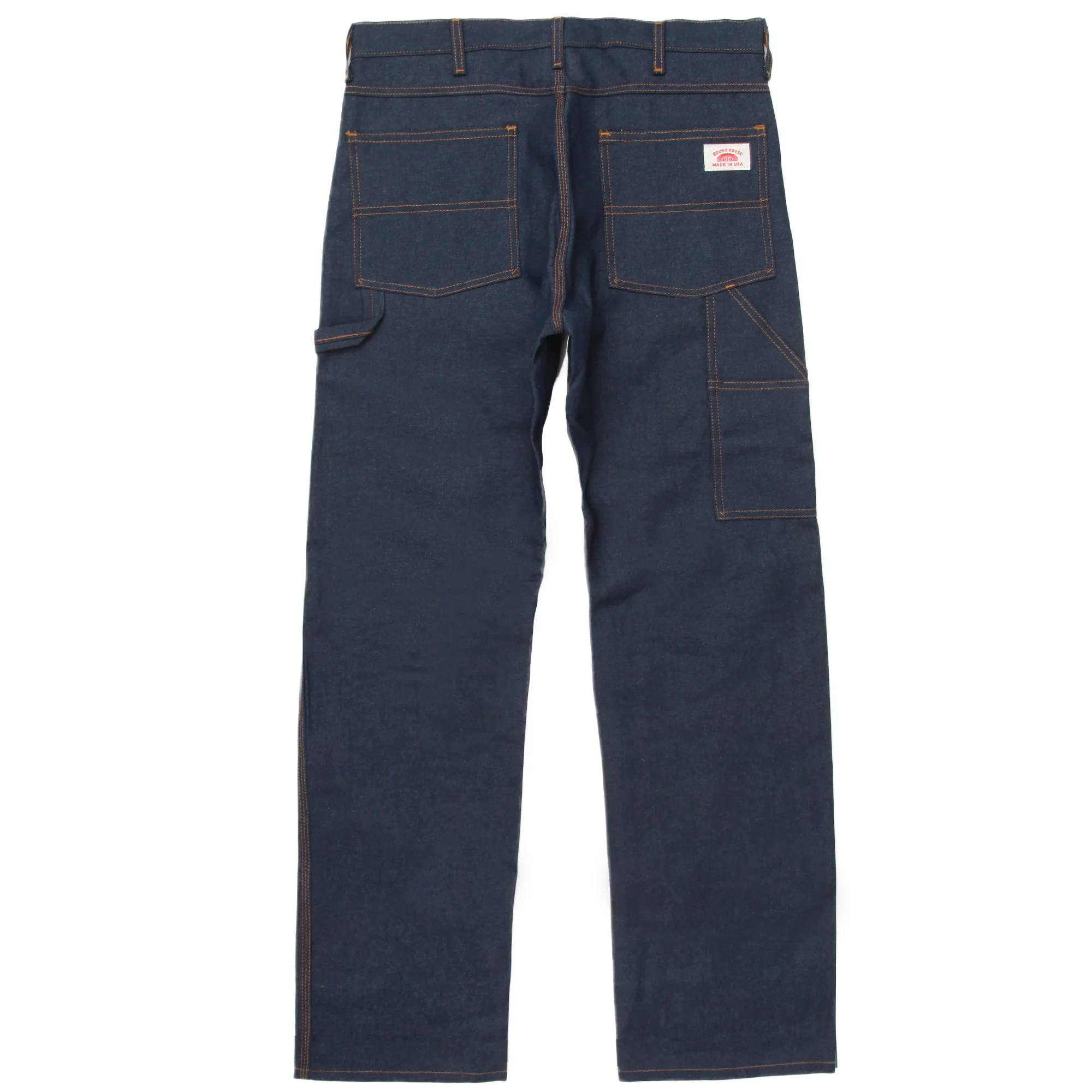 Round House 14oz Carpenter Jeans #101 - Raw Indigo - Image 5