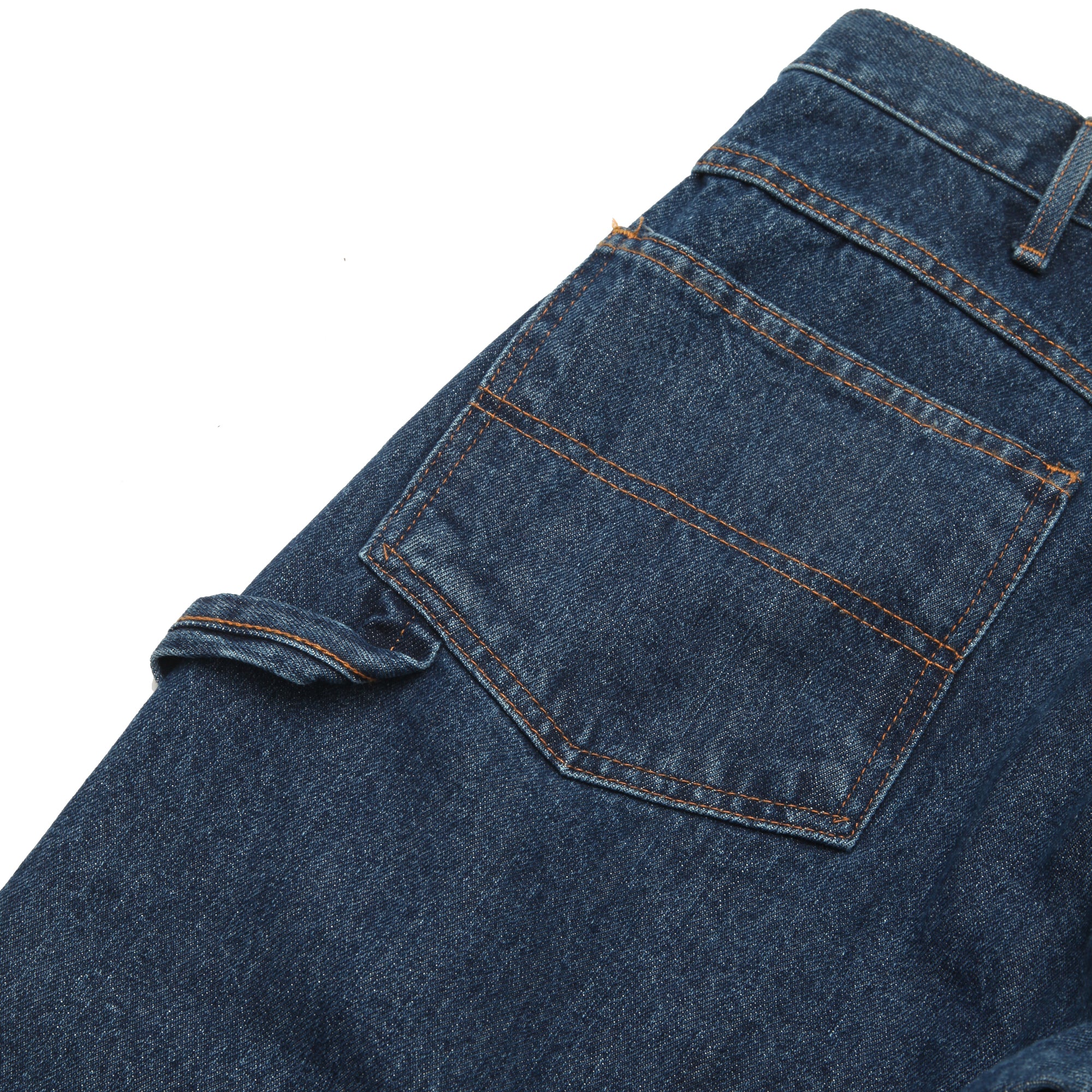 Round House 14oz Carpenter Jeans #1010 - Washed Indigo - Image 7