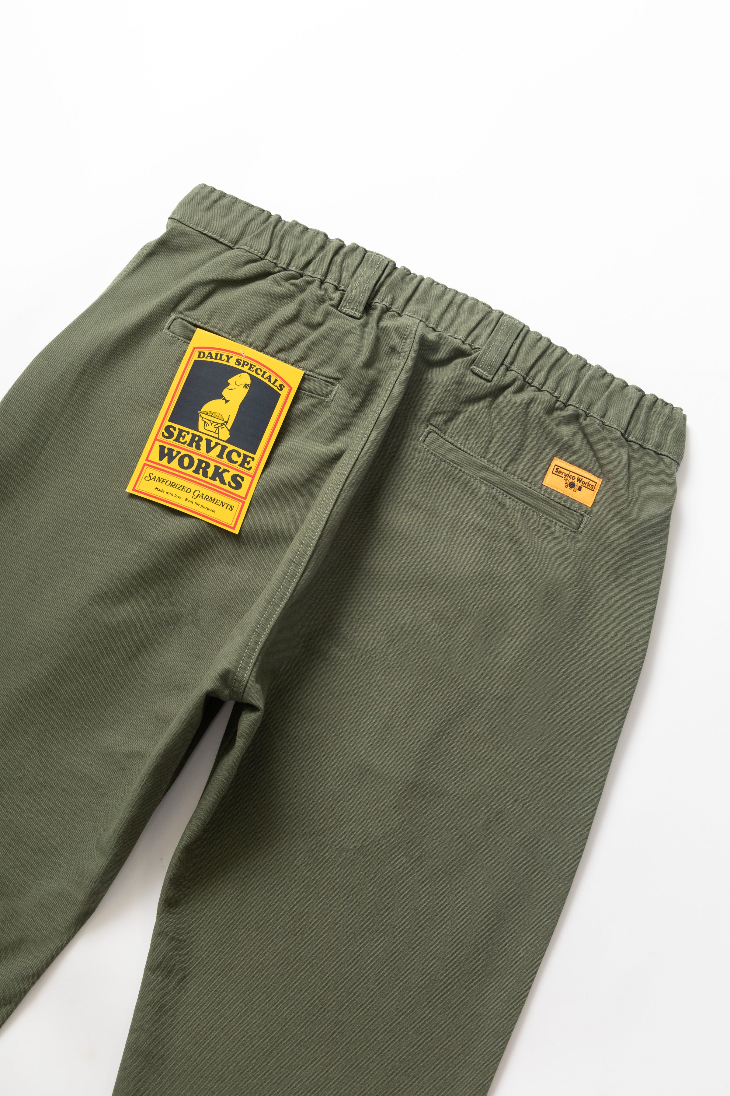 Service Works - Canvas Waiters Pant - Olive - Image 5