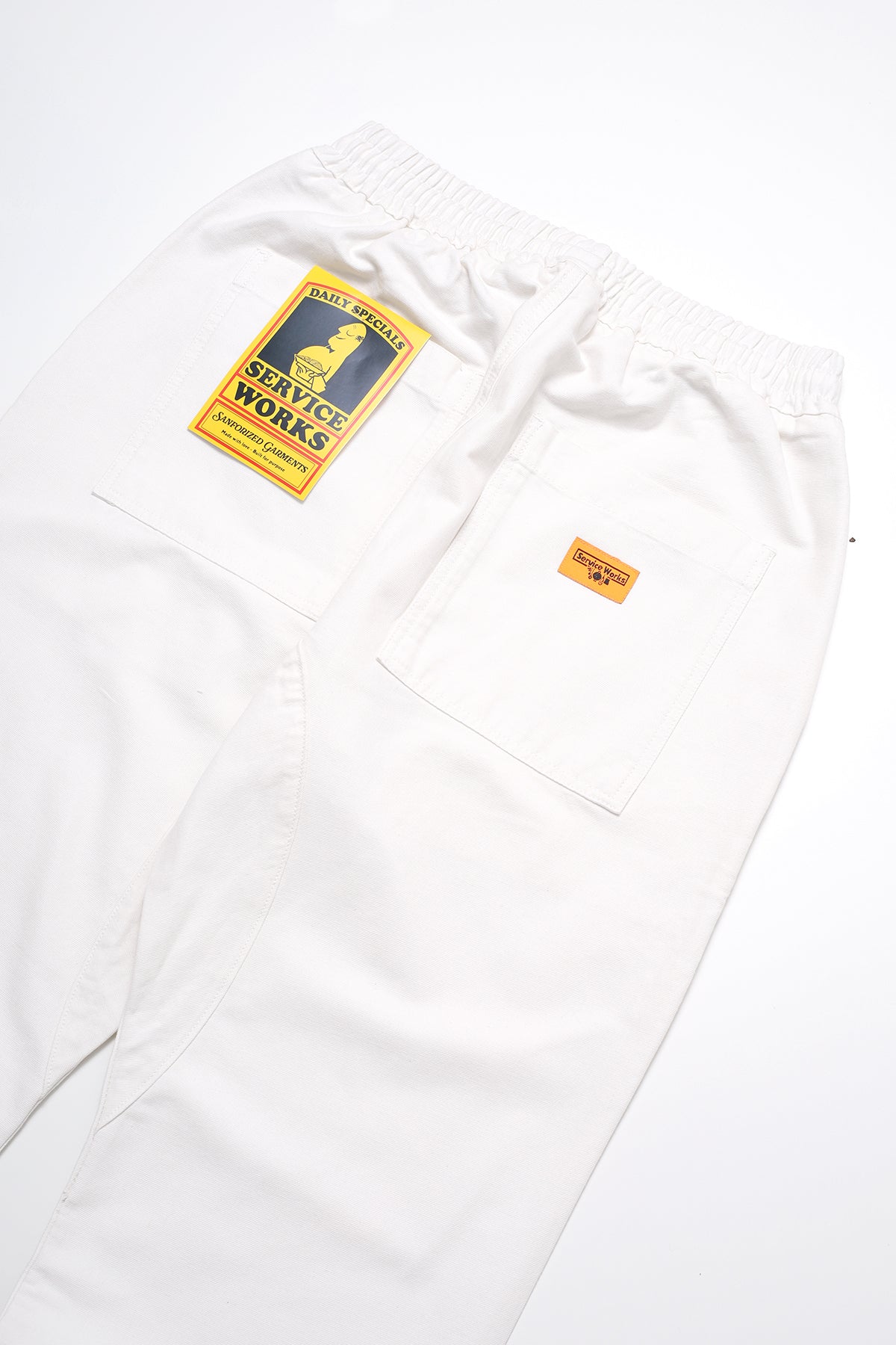 Service Works - Classic Chef Pants - Off-White - Image 3