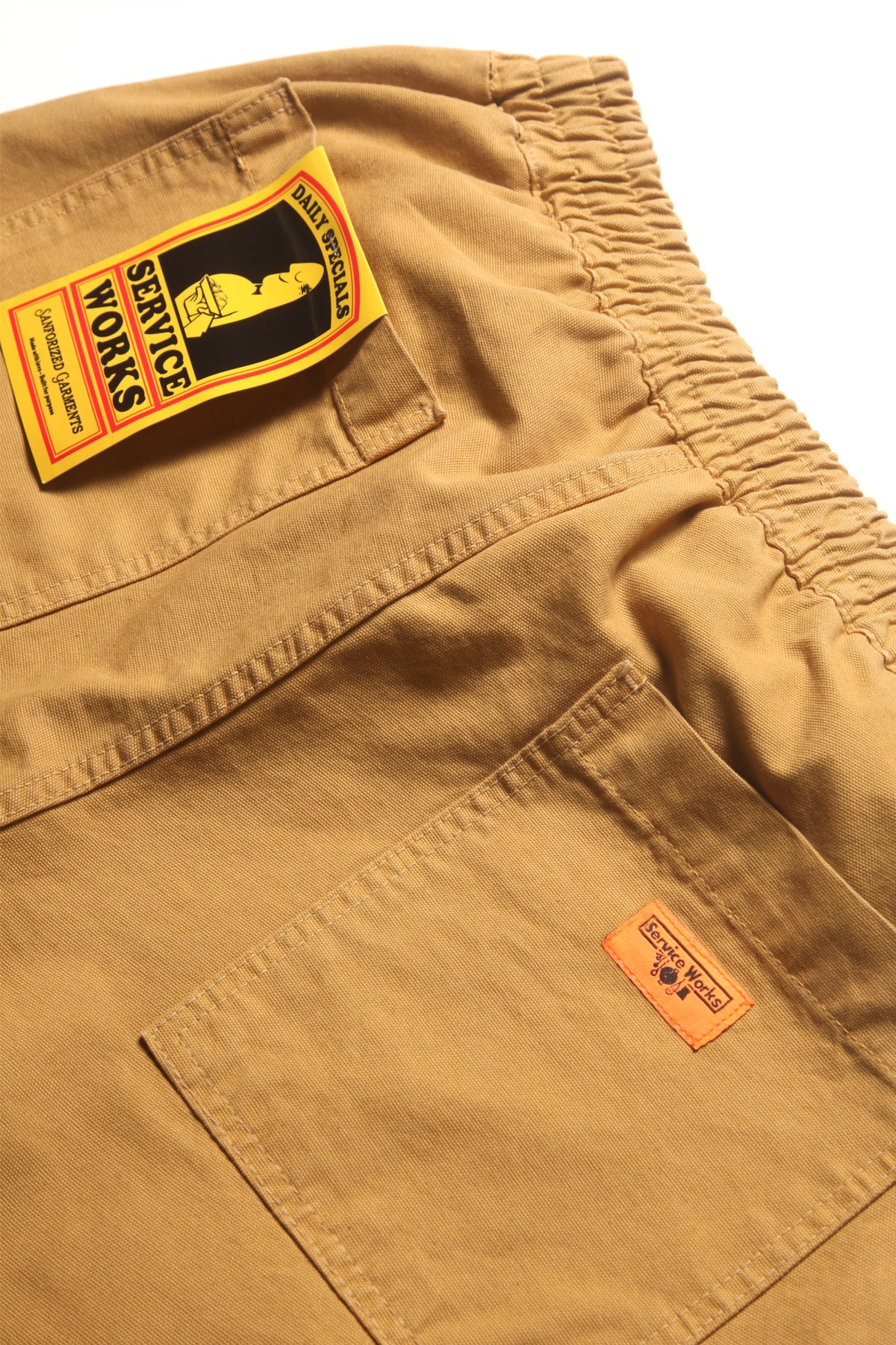 Service Works - Classic Chef Shorts - Tan - Image 6