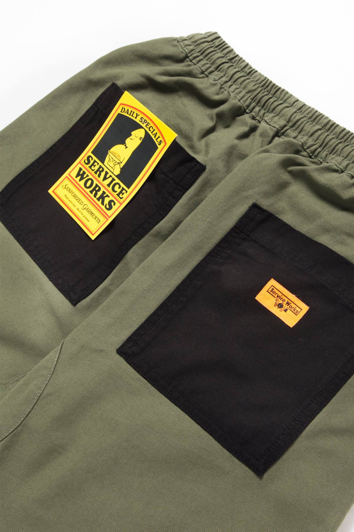 Service Works - Classic Chef Shorts - Woodland - Image 3